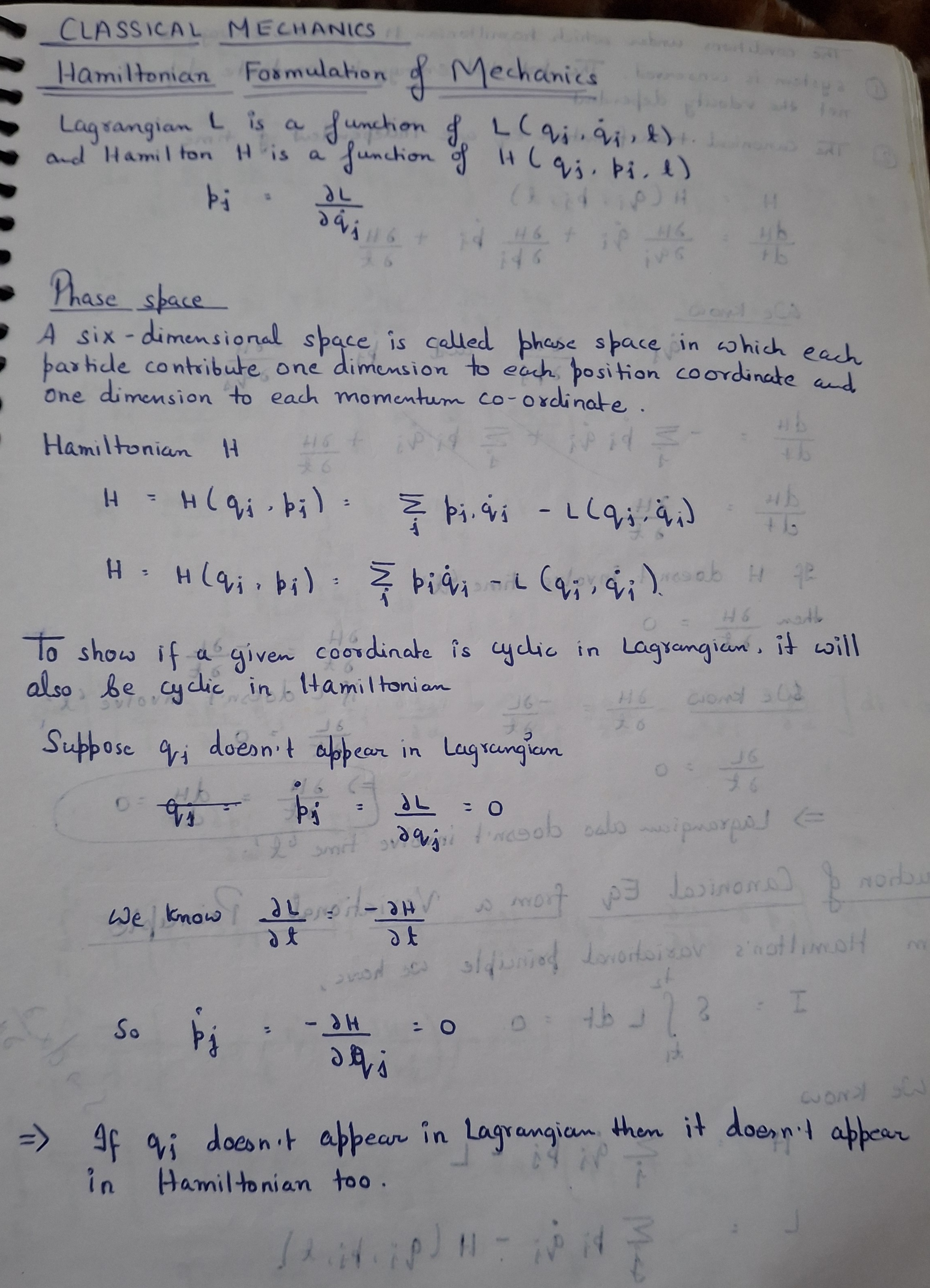 Classical Mechanics- Hamilton Formulation of Mechamics and Hamiltion - Jacobi Theory